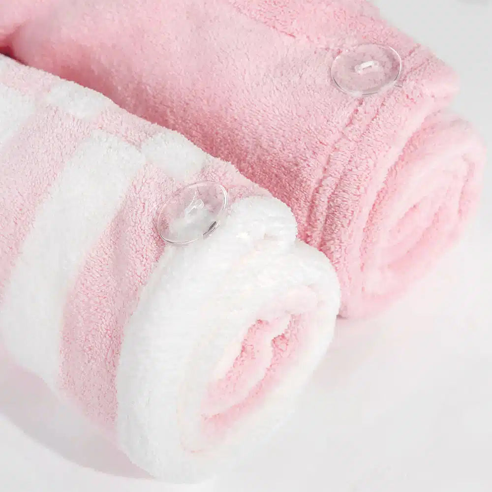 Brushworks Hair Towel Wrap – Duo