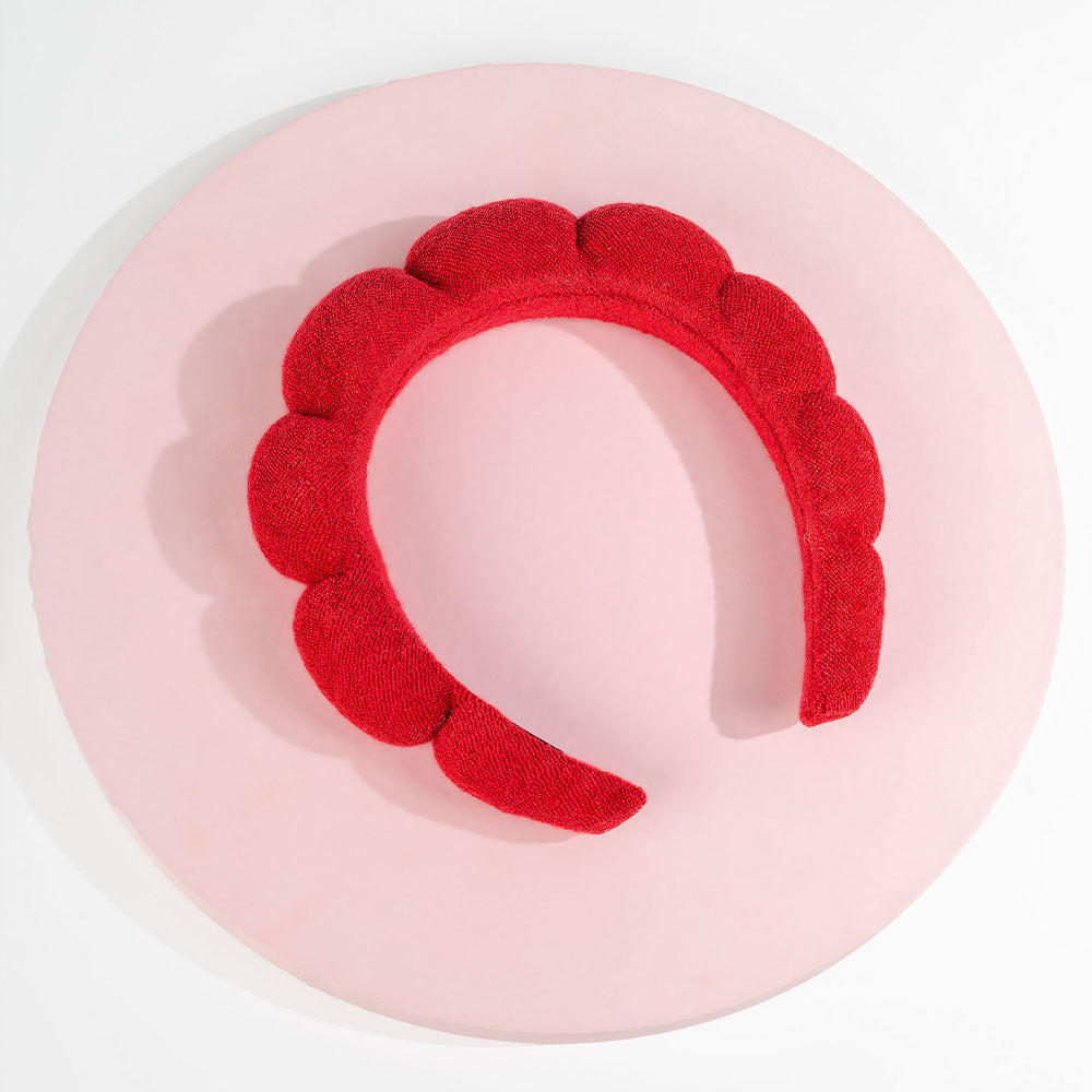 Brushworks Cloud Head Band -Red