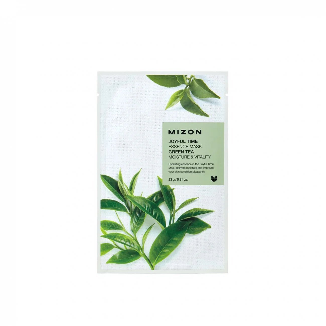 Mizon Face mask with vitamins green tea