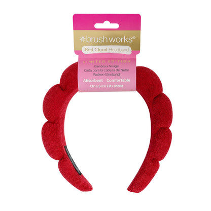 Brushworks Cloud Head Band -Red