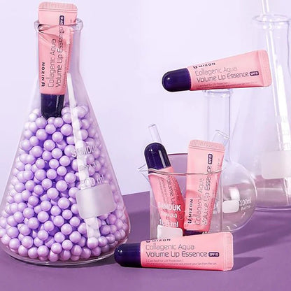 MIZON – مستحضر كولاجينيك أكوا فوليوم للشفاه بعامل حماية من أشعة الشمس SPF15 سعة 10 مل