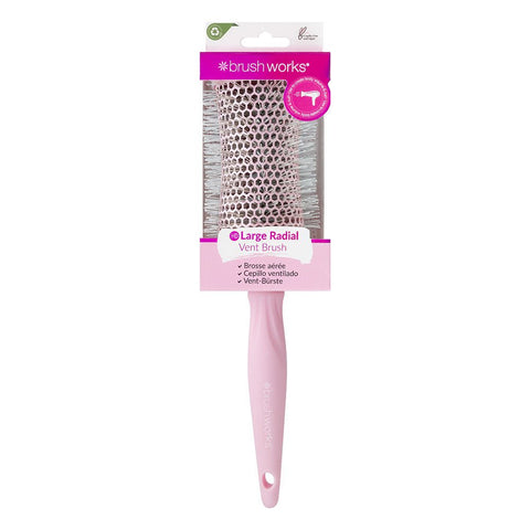 Brushwork Round Vent Hair Brush-Large