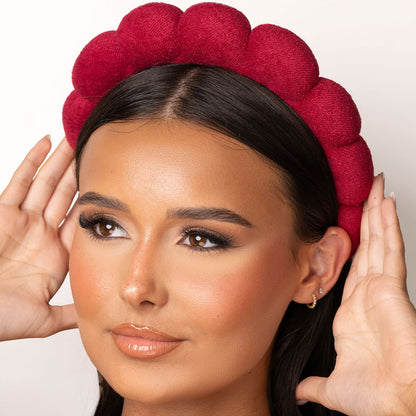 Brushworks Cloud Head Band -Red