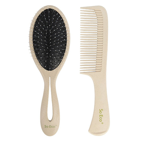 SoEco Detangling Cuscion Hair Set