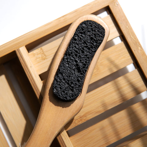 SoEco Nail & Pedicure Brush With Lava Pumpic Stone