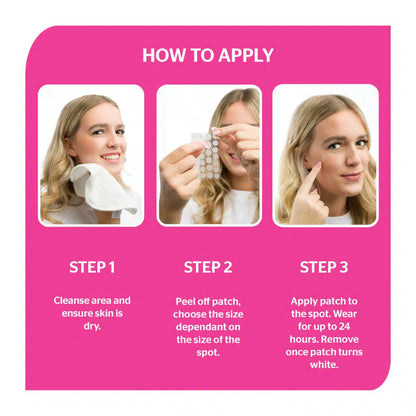 Brushworks BLEMISH SPOT CLEAR PATCHES -26 PCS