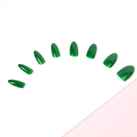 Invogue Green  Acrylic Nails