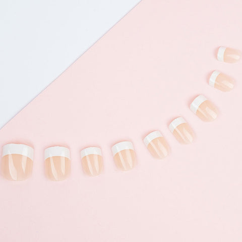 Invogue Pink Square Acrylic Nails