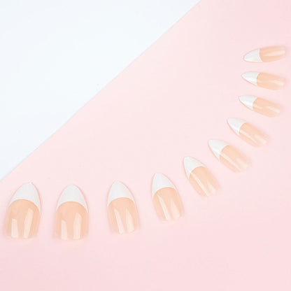 اظافر اكريليك بينك اوفال انفوجوا