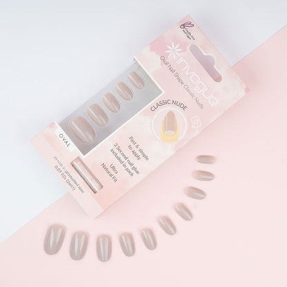 Invogue Classic Nude Acrylic Nails