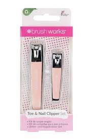 Brushworks Toe & Nail Clipper Set