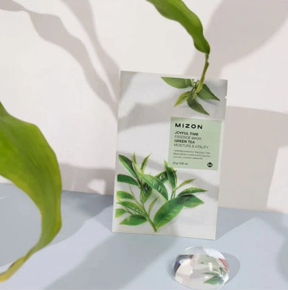 Mizon Face mask with vitamins green tea
