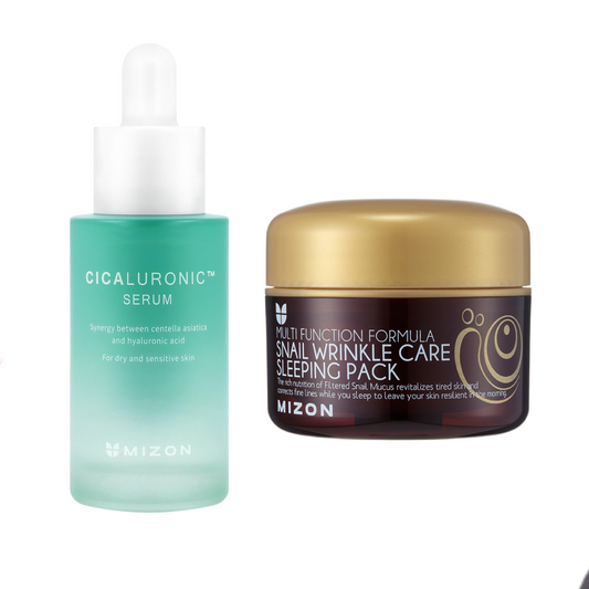 ميزون سيكاليورونيك (هياليورنيك) سيروم مع ماسك الحلزون الليلى-عرض