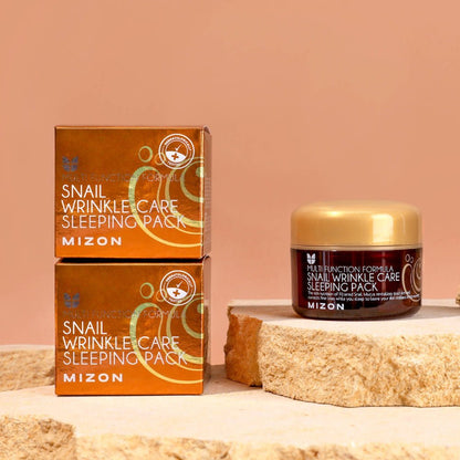 Mizon Snail Wrinkle Care Sleeping Mask