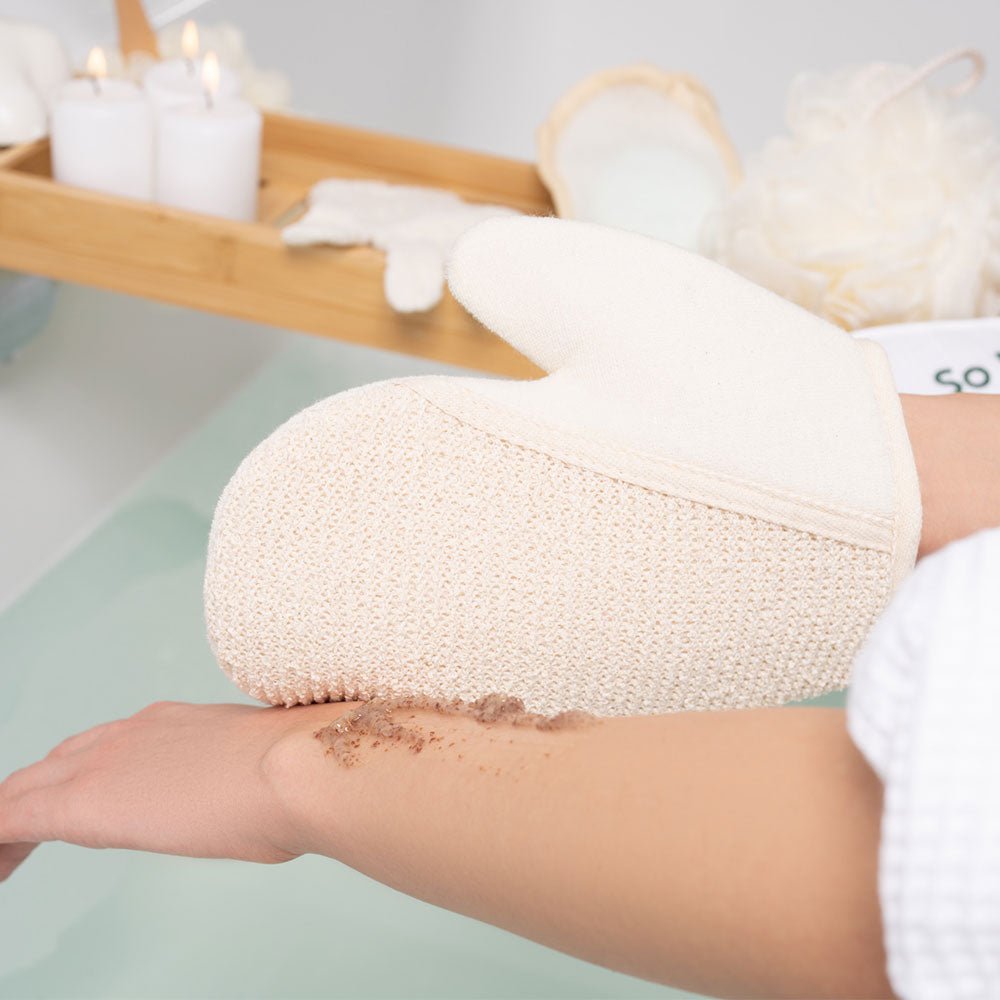 SoEco 2-in-1 Exfoliating Gloves