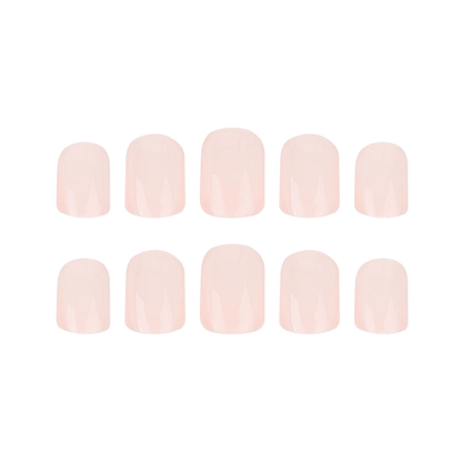 اظافر اكريليك سكوير بيبى بينك اتش كيو