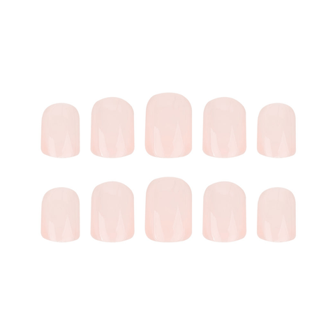 HQ Square Baby Pink Acrylic Nails