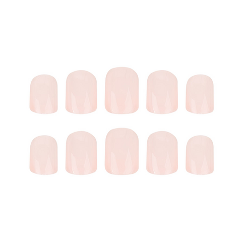 HQ Square Baby Pink Acrylic Nails