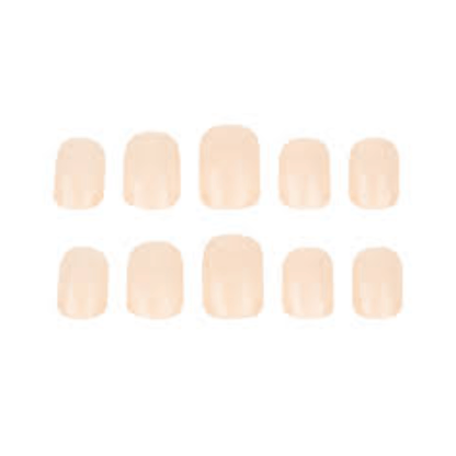 HQ Square Nude Acrylic Nails