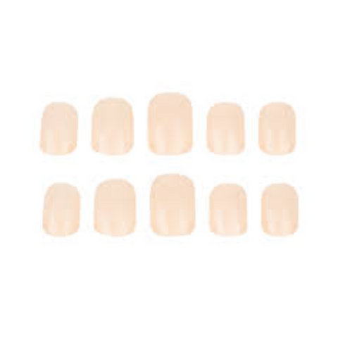 HQ Square Nude Acrylic Nails
