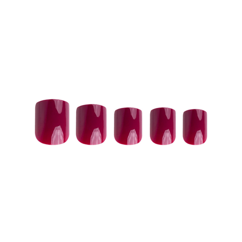 Invogue Win Red Acrylic Nails