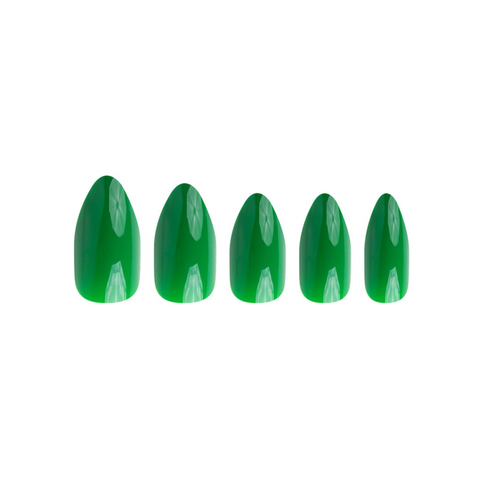 Invogue Green  Acrylic Nails
