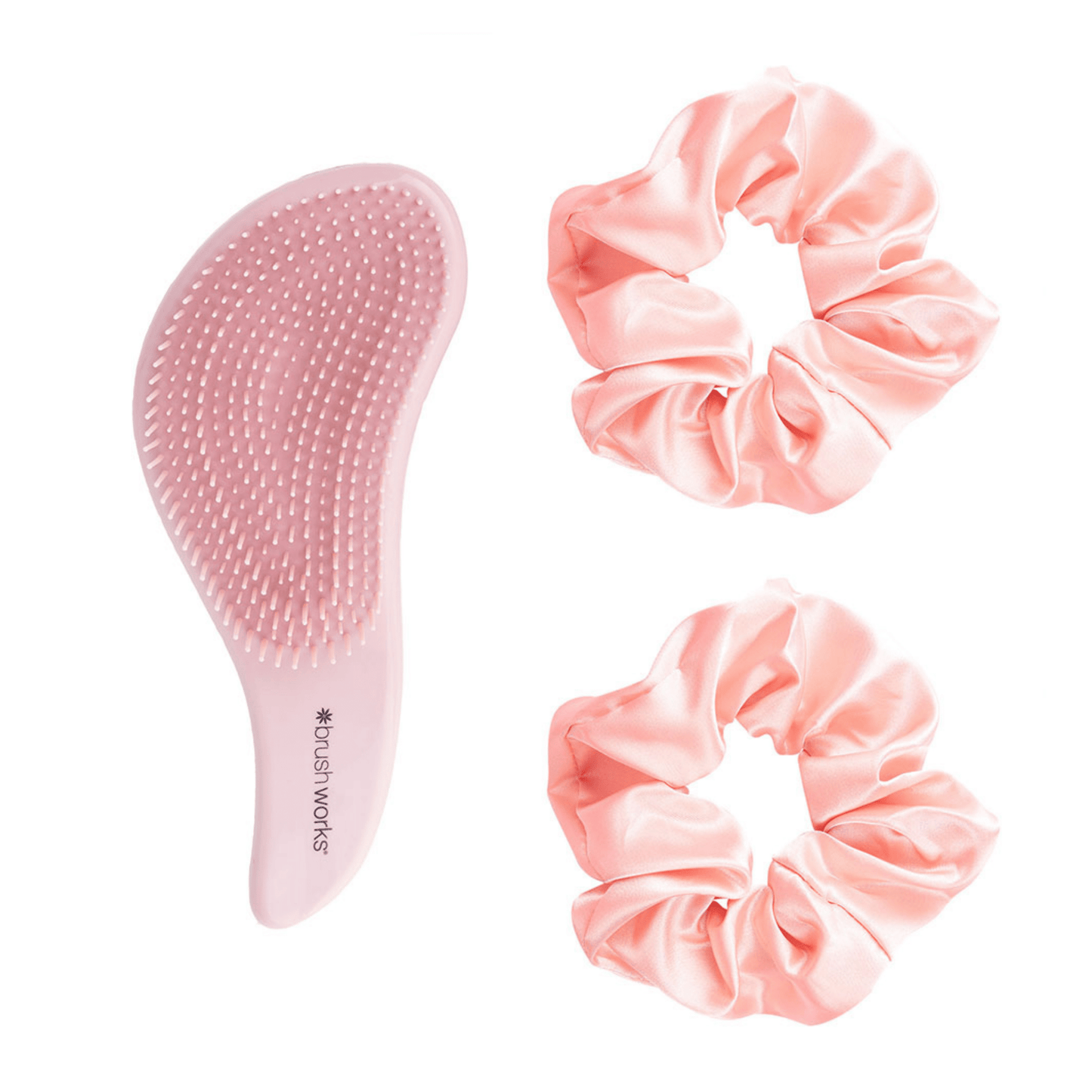 Brushworks Professional Hair Brush With Scrunchie