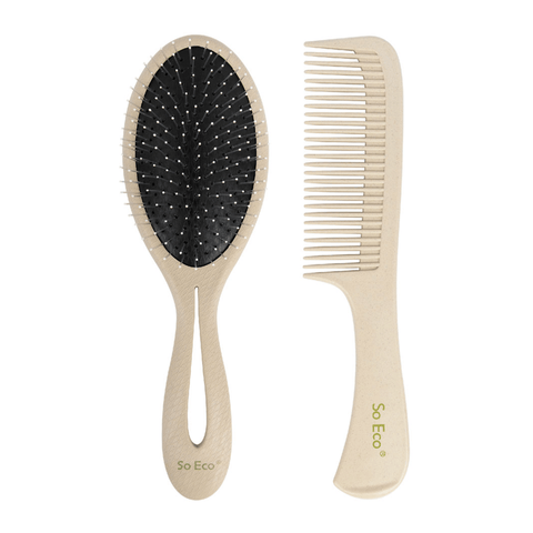 SoEco Detangling Cuscion Hair Set