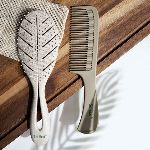 SoEco Detangling Leaf Hair Set