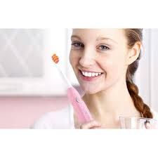 Fairywill Dual Pack D7 Electric Tooth Brush(Pink & black)