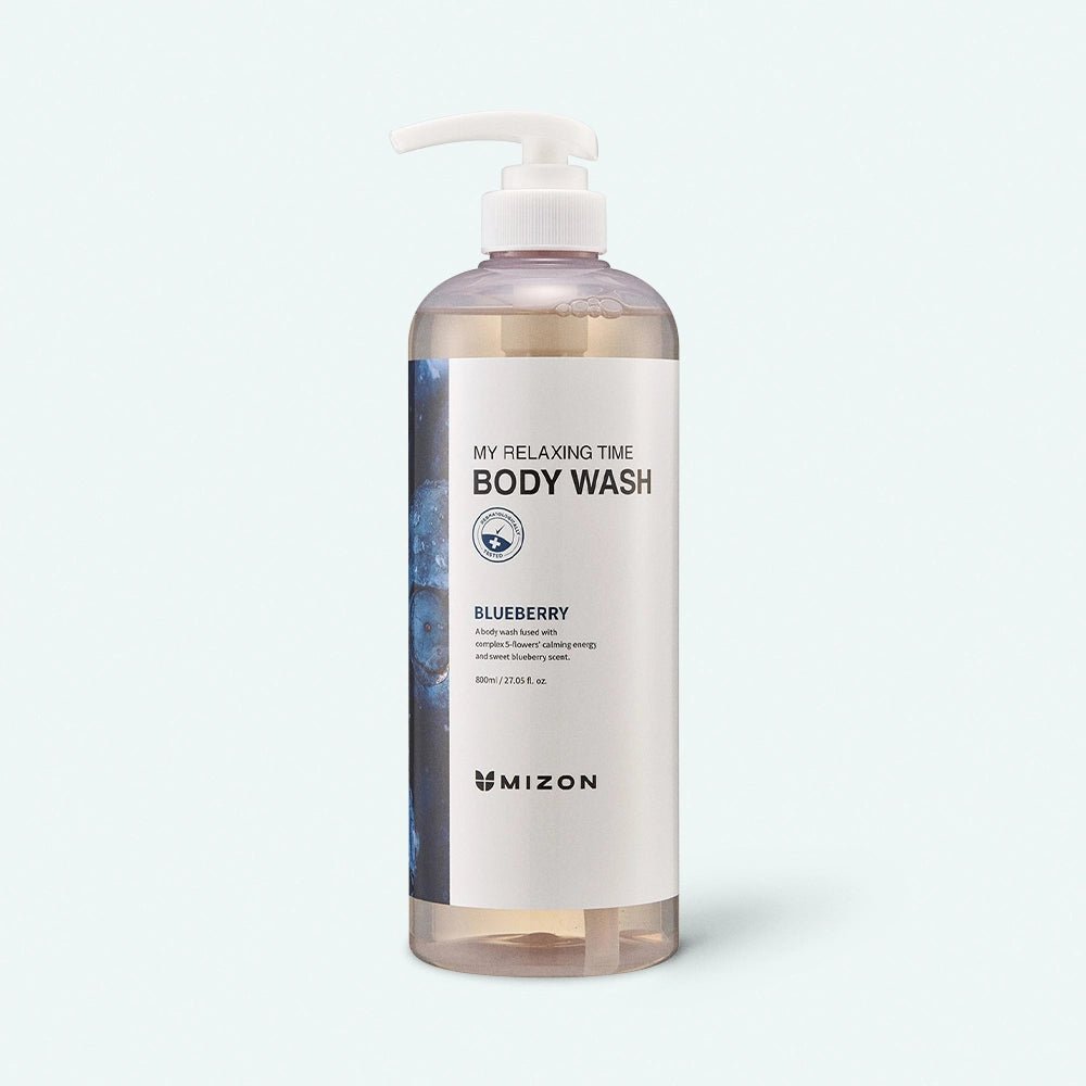Mizon My Relaxing Time Body Wash Blueberry 800 ml